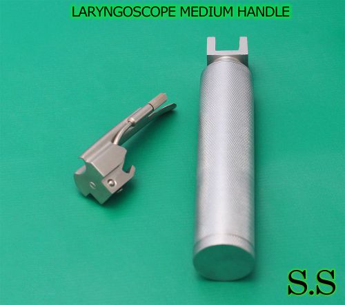 LARYNGOSCOPE MEDIUM HANDLE+MILLER BLADE #00 ENT INTUBATION ANESTHESIA SET