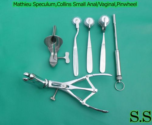 Mathieu Speculum,Collins Small Anal/Vaginal,Pinwheel