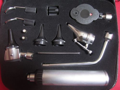 Otoscope &amp; Opthalmoscope Nasal Larynx Diagnostic ENT Set