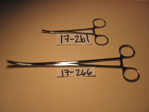 ROCHESTER PEAN HEMOSTAT FORCEP SET OF 2 (17-261,17-266) (P)