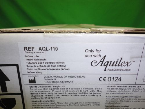 Hologic Aquilex Inflow Tube [AQL-110] Case of 10 [Exp 2016-12]