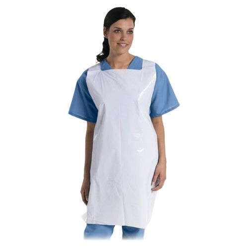 Medline Protective Polyethylene Disposable Aprons -Medical Use - 1000/Case