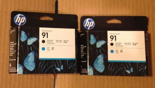 Gen. HP 91 Designjet C9460A Printhead Lot of 2 New Sealed