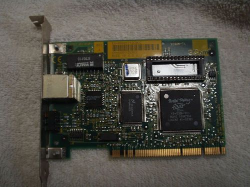 3Com   Fast Etherlink XL PCI 10/100Base-TX  ethernet adapter ea=00609712c0cc