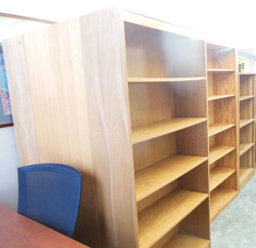 WOODEN BOOK SHELVES