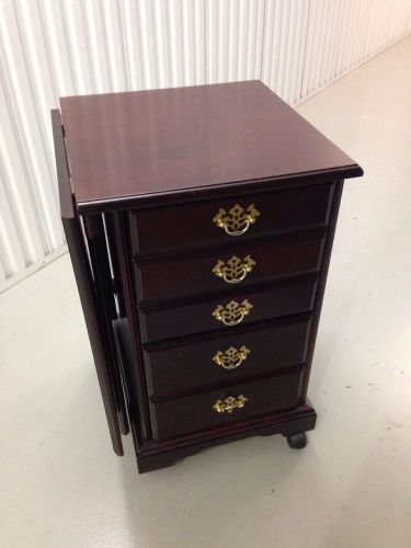 Antique Wood File Cabinets