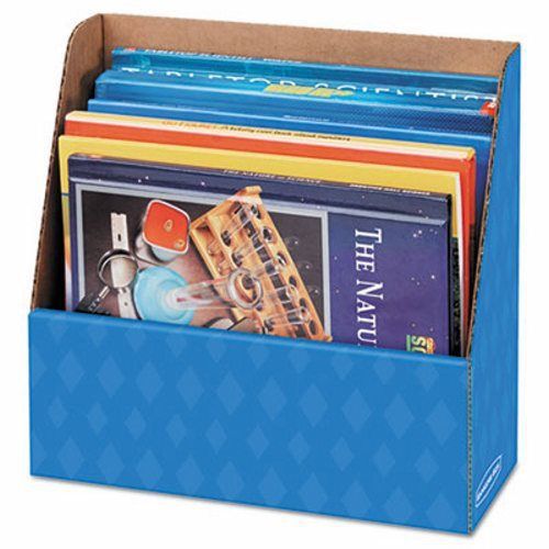 Bankers Box Folder Holder Storage Box, 11 3/4 x 4 1/2 x 11, Blue (FEL3381101)
