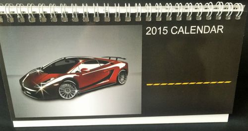 FAST CARS - DESK CALENDAR