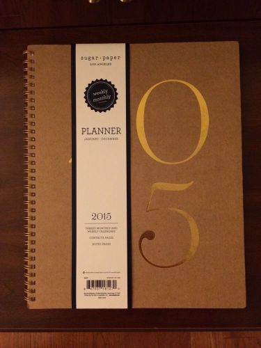 Sugar Paper Los Angeles For Target Kraft Planner 2015