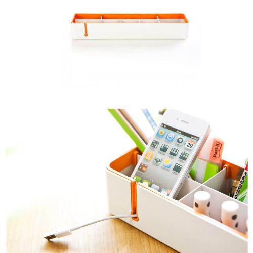 Uni Desk Organizer Clean Orange My Room SYSMAX