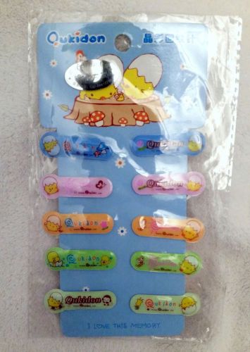 Cute qukidon paper clips (set of 10) for sale