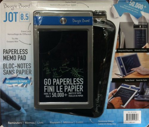 Boogie Board Jot 8.5 LCD E-Writer W / Stylus &amp; Sleeve - BLUE