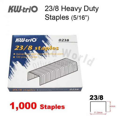 KW-TriO 0238 23/8 Heavy Duty Stapler 23/8 Staples (5/16&#034;)