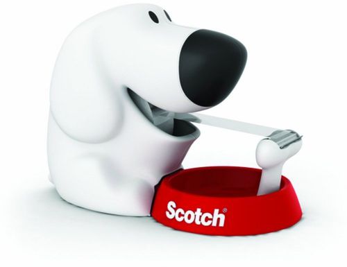 Dog Tape Dispenser With Magic Tape Dog Magic C31-dog