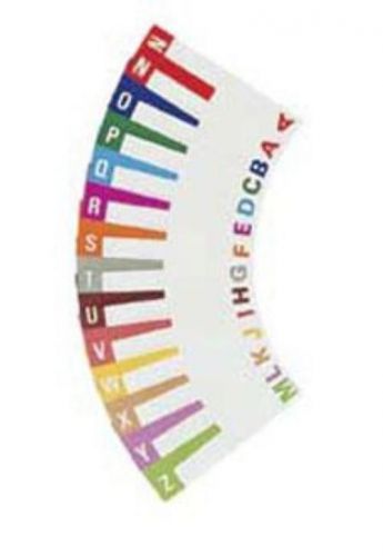 Smead Alpha-Z Ncc Color Coded Name Labels - Sheets Desk Model Assortment