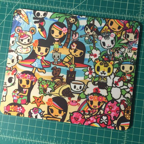 TOKIDOKI Dolcezza Hawaii MOUSEPAD MOUSE PAD Donutella Palette Kawaii custom rare