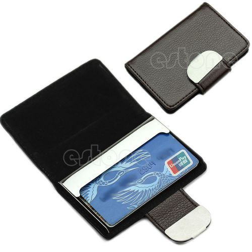 New chic business name id credit card mini box pocket wallet case holder for sale