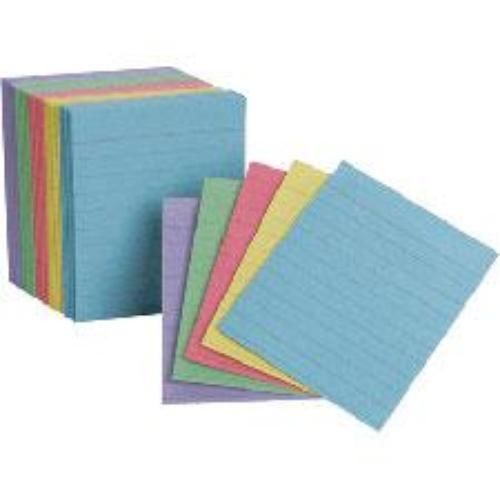 Ampad Oxford Mini Index Cards Assorted 200ct