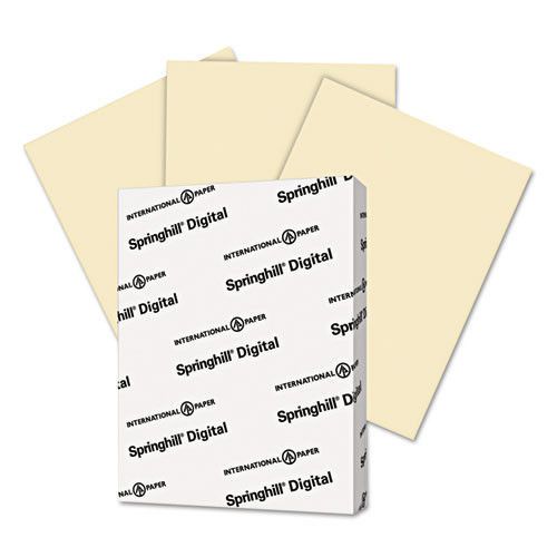 Springhill Digital Index White Card Stock cream Ivory