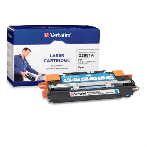 VERBATIM CORPORATION 95348 HP Q2681A CYAN TONER