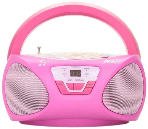 NEW Winx 56066-TRU CD Boombox (56066)