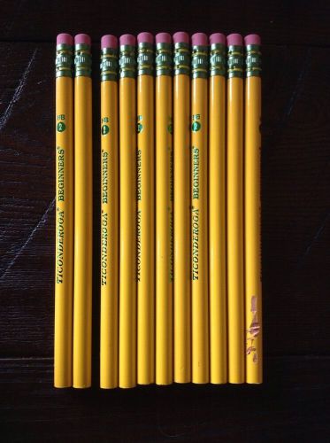 Dixon Ticonderoga Beginners Primary Pencils #2 HB Yellow 11 Toddler Preschool