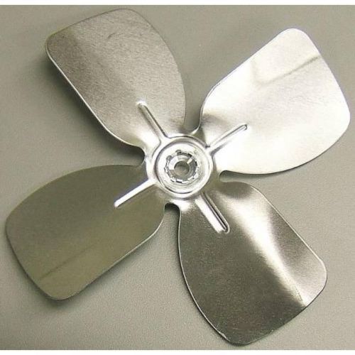 Fan Blade 6&#034; Aluminum 4 Blades 1/4&#034; Shaft Cw A61470 Packard, Inc. A61470