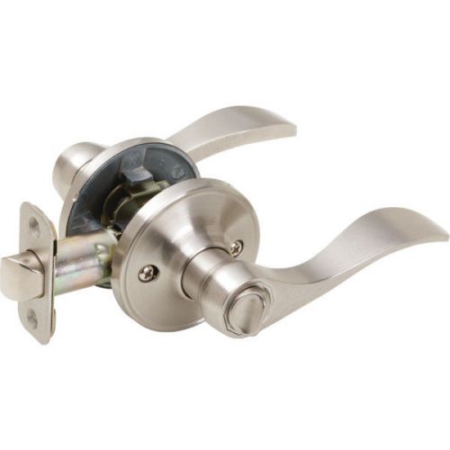 Shield security commercial privacy wave lever door lock grade 3 satin nickel for sale