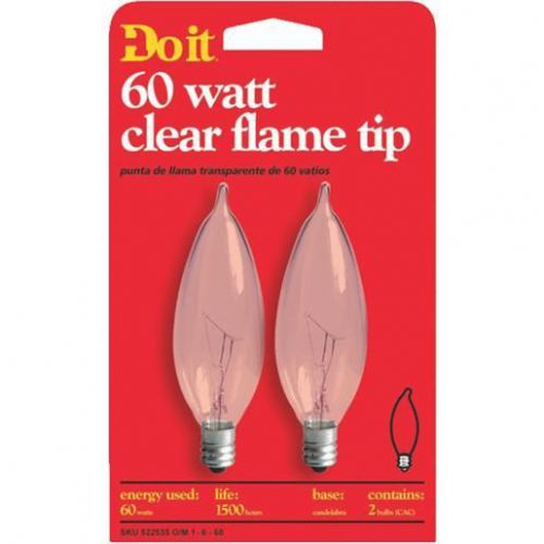 60W CLR BENT TIP BULB 17789