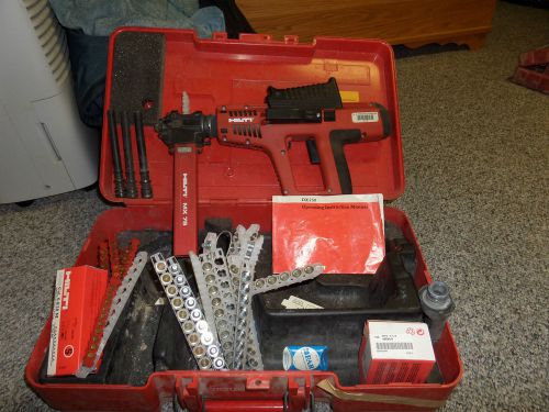 Hilti dx750 powder actuated nail stud gun w/75 magazine for sale