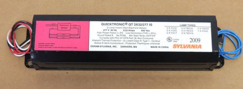 Sylvania qt2x32 is fluorescent ballast quicktronic 2-lamp instant start 277v/qty for sale