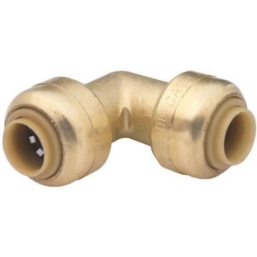 Cash acme u244lfa sharkbite brass elbow (push x push)-1/4&#034;x1/4&#034; elbow for sale