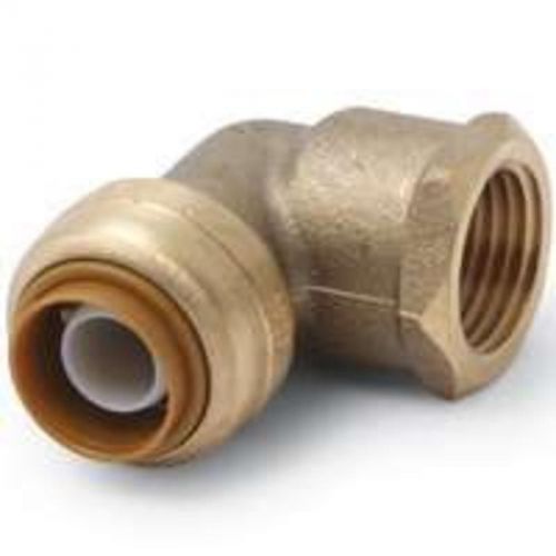 1/2x1/2 lf female elbow adpt cash acme push it fittings u308lfa 697285465916 for sale