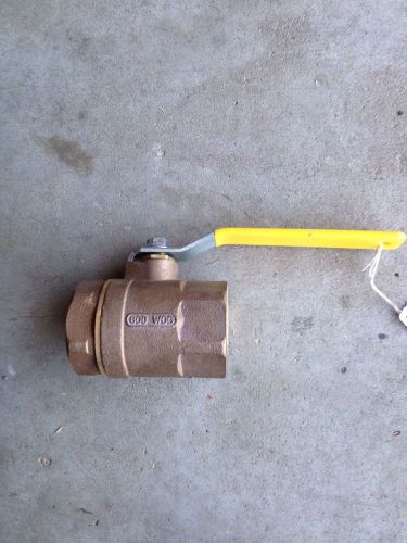 2&#034; Apollo brss ball valve