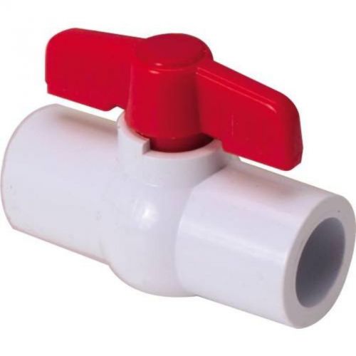 PVC Ball Valve Slip X Slip 1-1/4&#034; 251006 National Brand Alternative Ball Valves