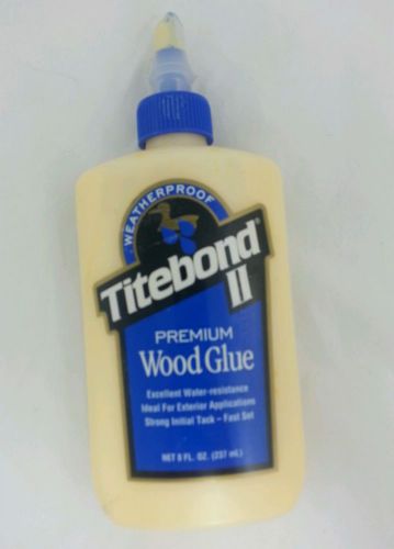 Titebond II PREMIUM WEATHERPROOF WOOD GLUE 8 oz