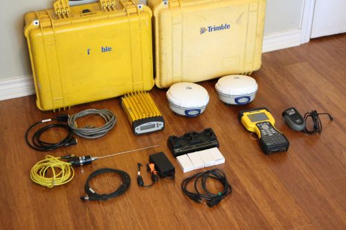 Trimble R6 Base Rover GNSS Glonass GPS 450-470MHz Survey System TSC2 Trimmark 3