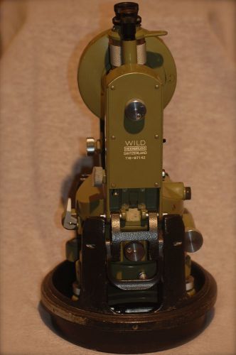 WIld Heerbrugg Theodolite Model T-16 in Bullet Case