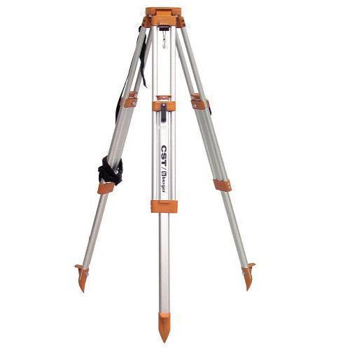 CST/berger Contractor&#039;s Aluminum Flat Head Tripod 60-ALQCI20S