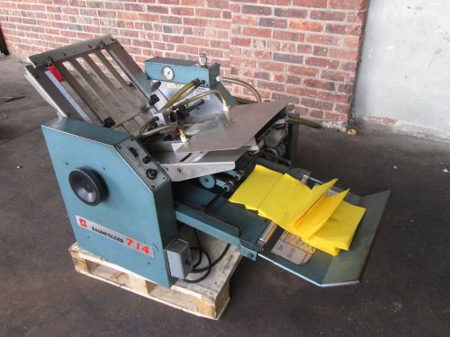 Baum folder air feed folder 714  14x20 very clean for sale