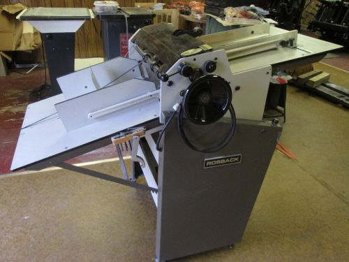 Rosback Model 220a True Line Perforator And Score Clean machine