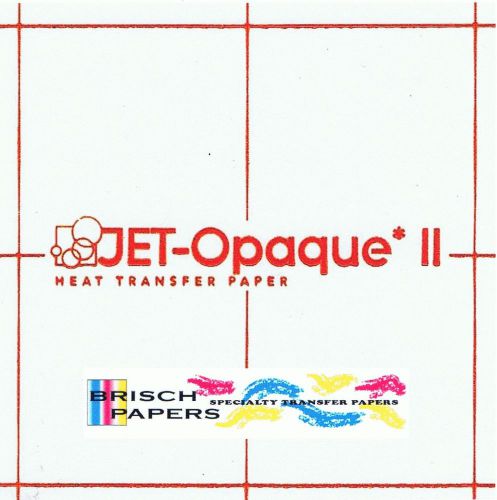 INKJET TRANSFER PAPER FOR DARK FABRIC: NEENAH &#034;JET OPAQUE II&#034; (11&#034;X17&#034;) 25 CT