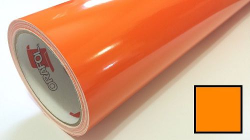 Pastel Orange Vinyl Wrap Graphics Decal Sticker Sheet Film Roll Overlay 24&#034;