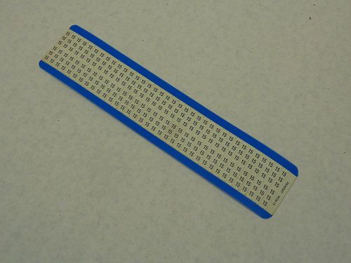 Panduit PCM-15 Legend 15 Marker Label 100 Per Sheet ! NEW !