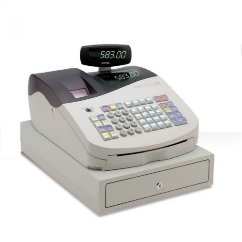 Royal alpha583cx heavy duty cash register - 14509x-ejt electronic cash register for sale