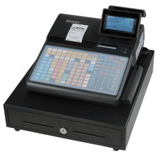 SAMSUNG SAM4s SPS-320 POS Retail CASH REGISTER Flat Keyboard 8 LINES DISPLAY NEW