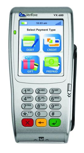 REFURBISHED: VeriFone VX680 3G Wireless w/ EMV &amp; Contactless/NFC  3.0 PCI