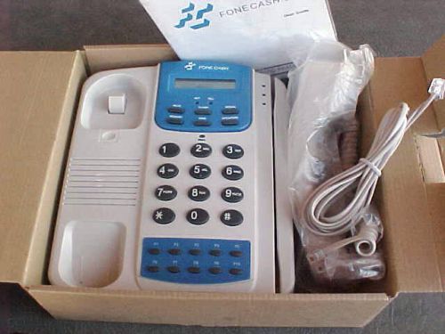 NIB Fonecash IVR POS Credit Card Reader Telephone