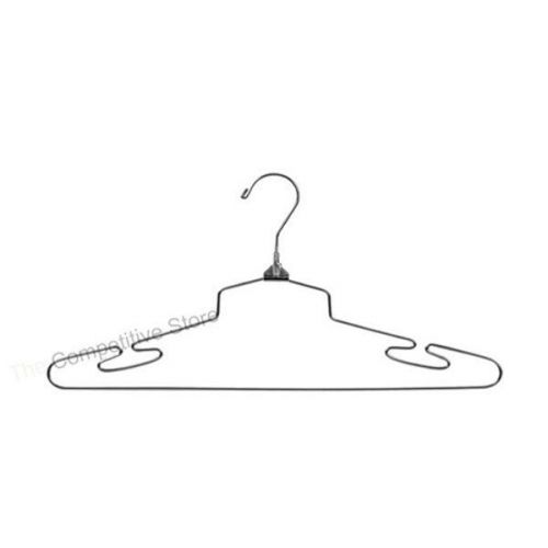 16&#034; Steel Lingerie Hanger With Regular Hook - 50 Pieces