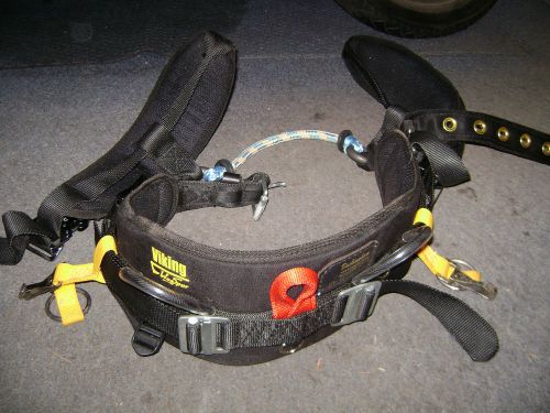 Buckingham Tree Climbing Arborist safety saddle Wes Spur Viking new harness lite